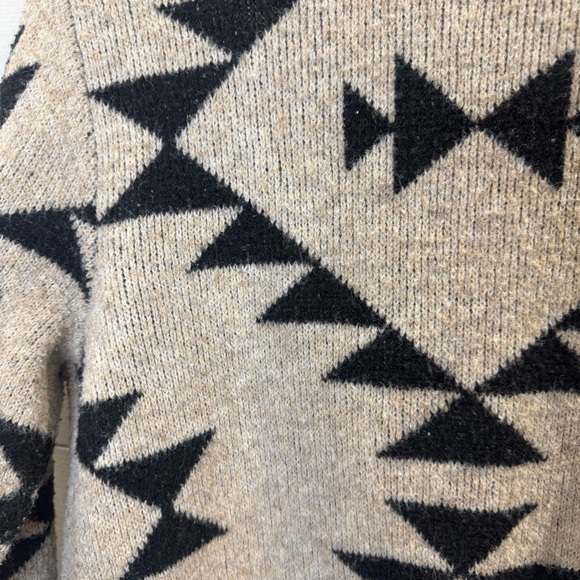 Frye Womens' Southwestern Patterned Jacquard Cardigan Size Small - Picture 10 of 11